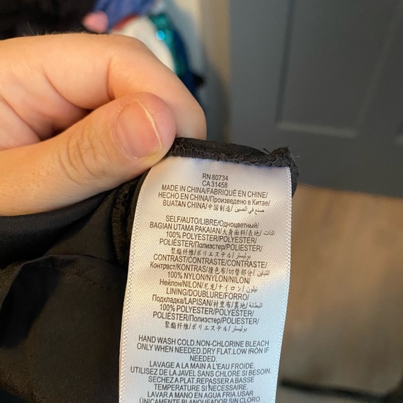 BCBGeneration Women’s Lace Insert dress, black xs - Picture 9 of 9